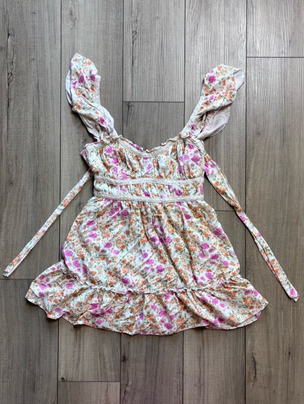 altar’d start nwot babydoll mini dress